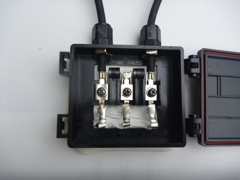 hardwiring into solar panel junction boxes